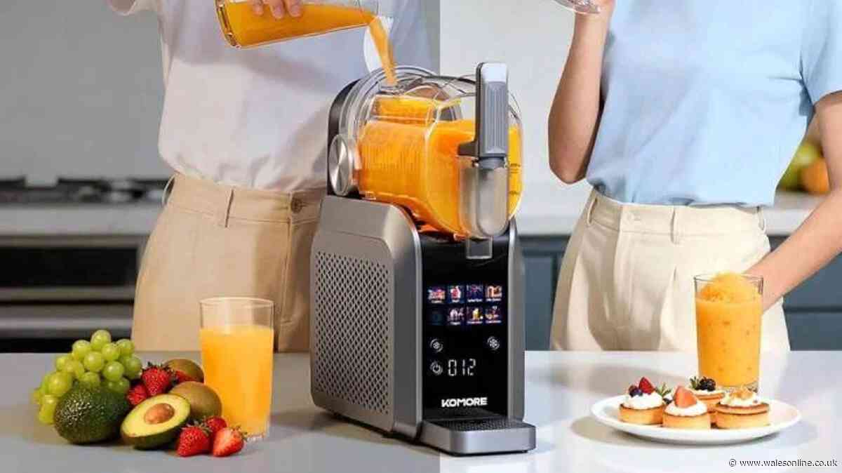 Self-cleaning slushie and frozen cocktail maker now £82 cheaper than Amazon