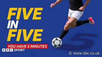 Five in Five: Football quiz No 3