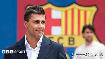 Rodri ready for 'excitement again' after Barca complete £65m deal