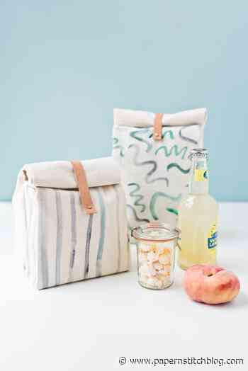How to Make a Canvas Lunch Bag from Scratch