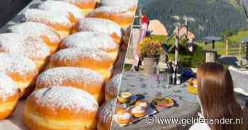 Berghut in Italiaanse Dolomieten overspoeld door toeristen die op zoek zijn naar Berlijnse bollen