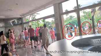 Holidaymakers at Spanish hotel battle for sunbeds as 'absolute carnage' sees man fall over