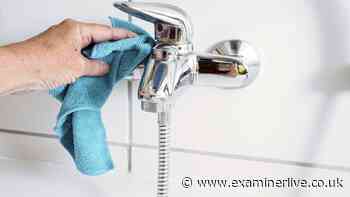 Simple method to clean limescale from taps without bleach