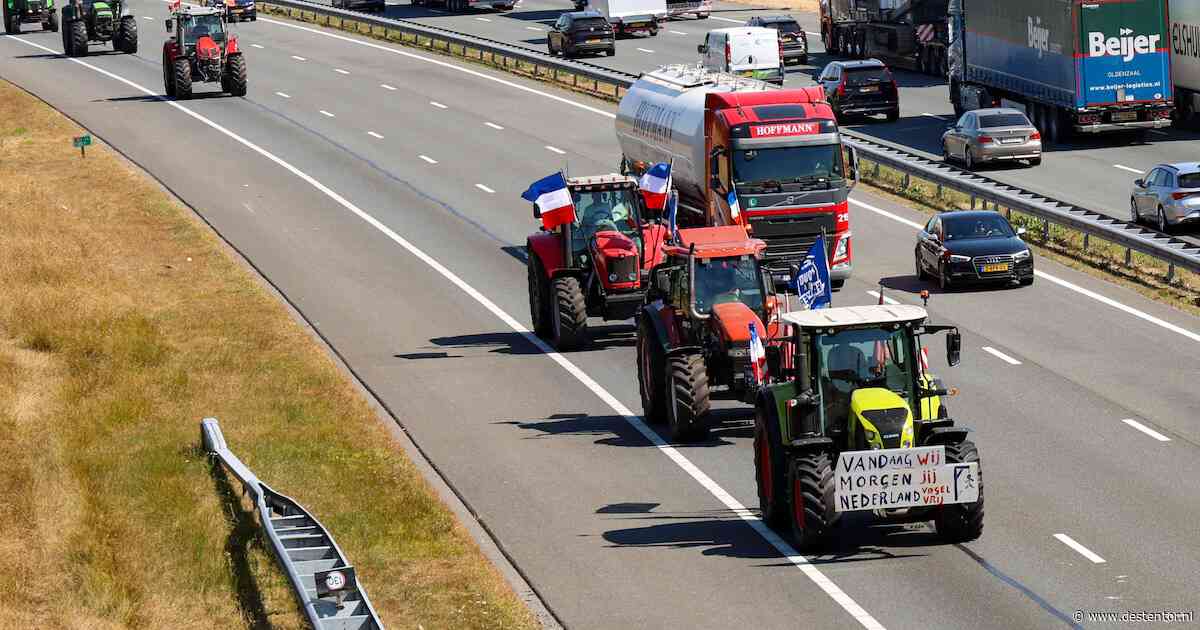 Burgemeesters Oost-Nederland: geen trekkers meer op de snelweg, politie grijpt in