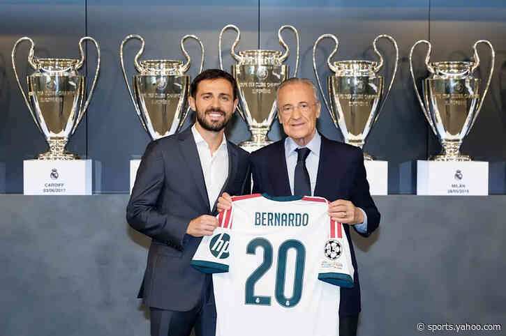Bernardo Silva unveiled at Real Madrid