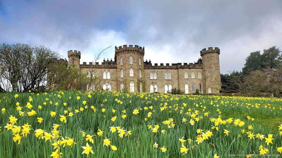 The Cheshire village with a fairytale castle, beautiful gardens and award-winning pub