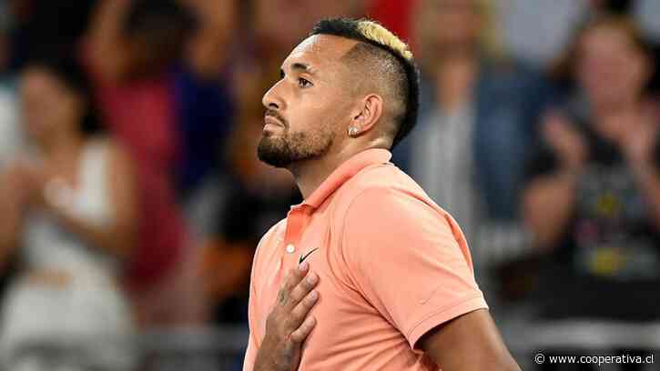 Nick Kyrgios dio positivo por cocaína y fue suspendido provisionalmente