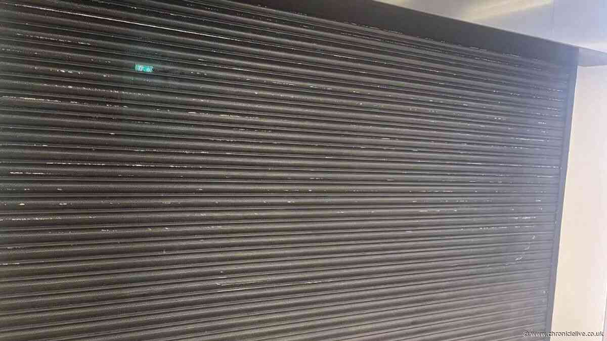 Shutters down at Newcastle city centre cafe as 'permanent closure' confirmed
