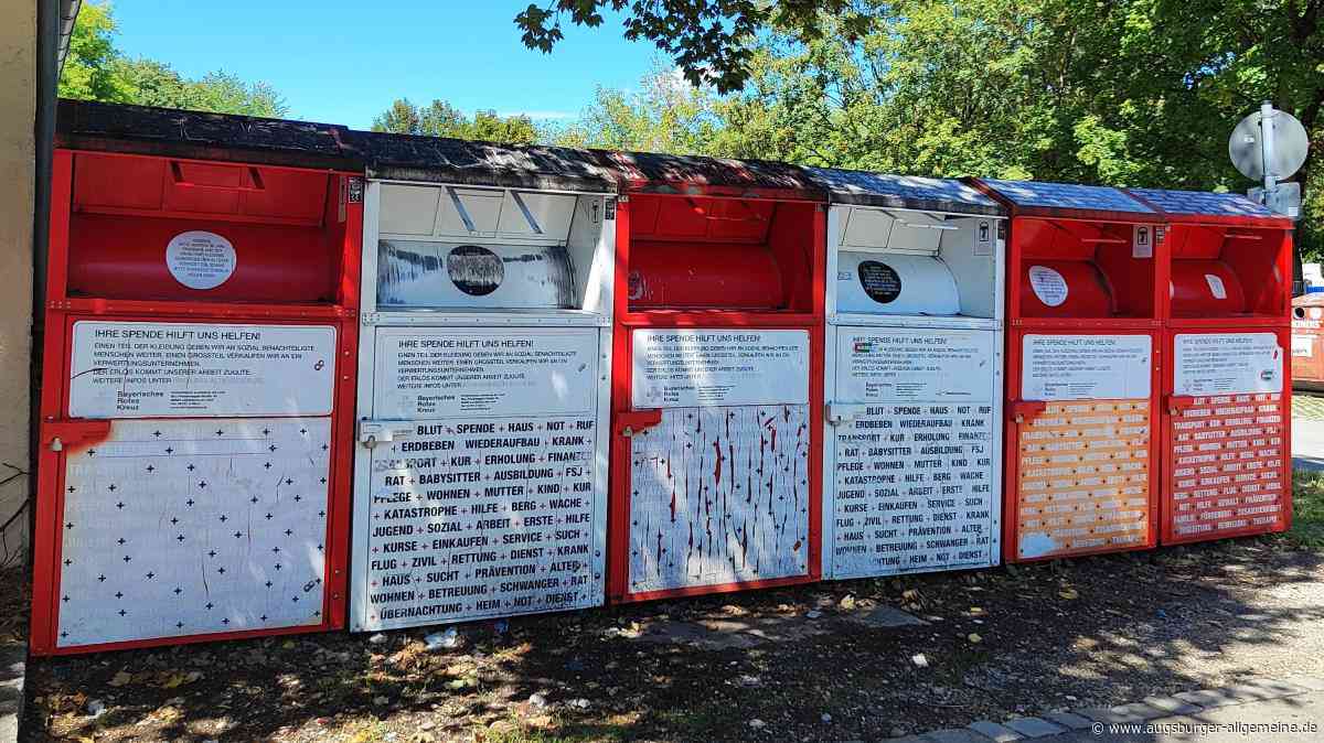 Aufruf des Roten Kreuzes: Altkleidercontainer des BRK im Kreis Landsberg vorerst nicht nutzen