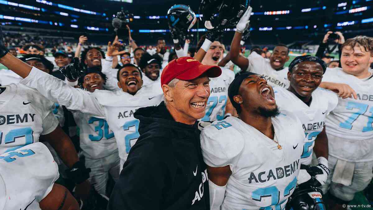 Vier Spiele gegen US-Teams: 14 Deutsche schaffen Sprung in die NFL Academy 2026