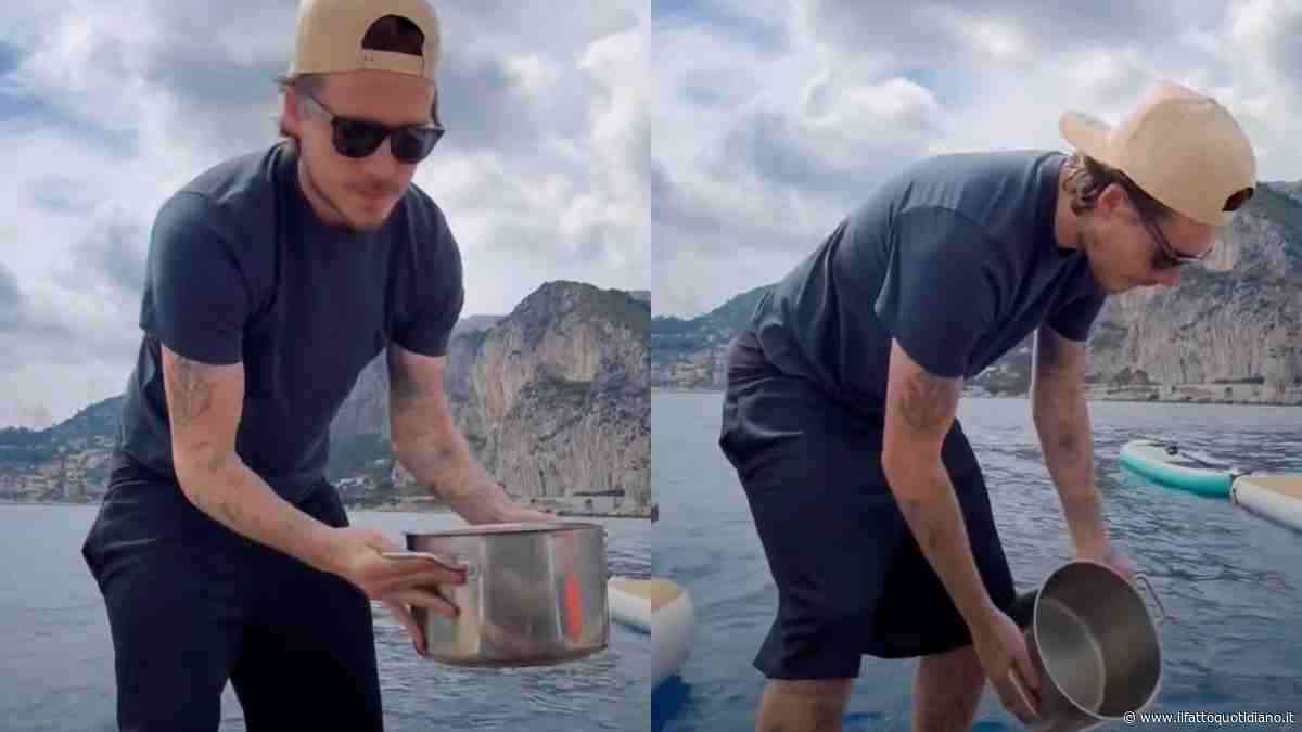“È l’estate delle idiozie. Questa è una pericolosa stupidaggine, ecco cosa si rischia”: Matteo Bassetti furioso per il video di Brooklyn Beckham che cucina la pasta con l’acqua di mare