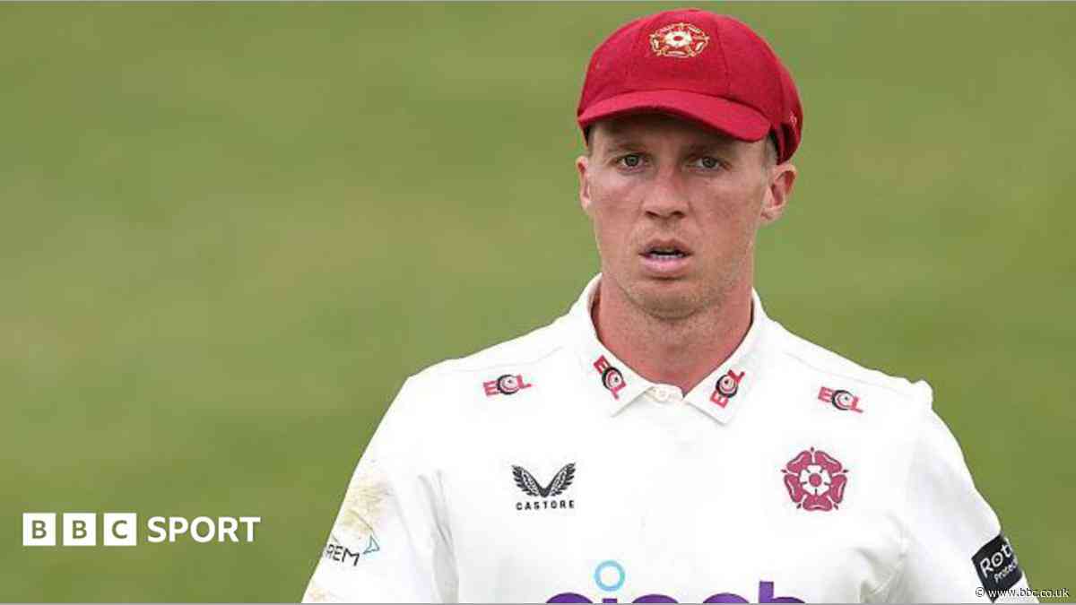 Northants to lose McSweeney for final three games