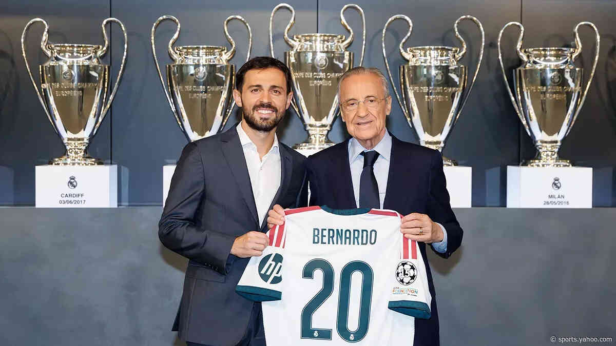 Real Madrid officially present Bernardo Silva in a private ceremony