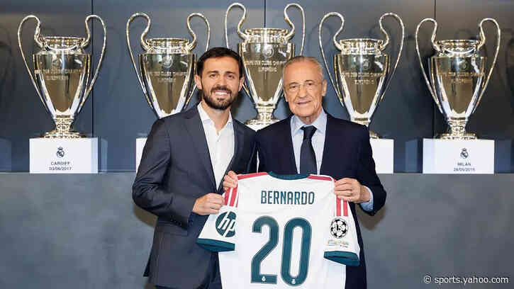 Real Madrid officially present Bernardo Silva in a private ceremony