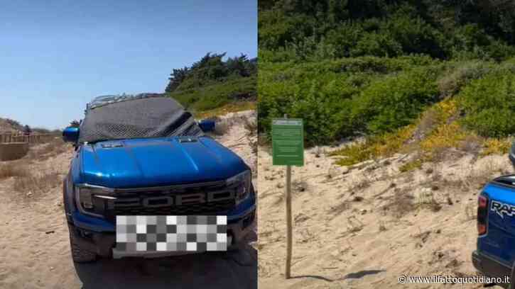 “Dal prossimo anno i barbari verranno cacciati via. Qui non si tratta solo di inciviltà, significa essere proprio balordi”: la rabbia del vicesindaco per il suv parcheggiato sulle dune, multa da 5 mila euro