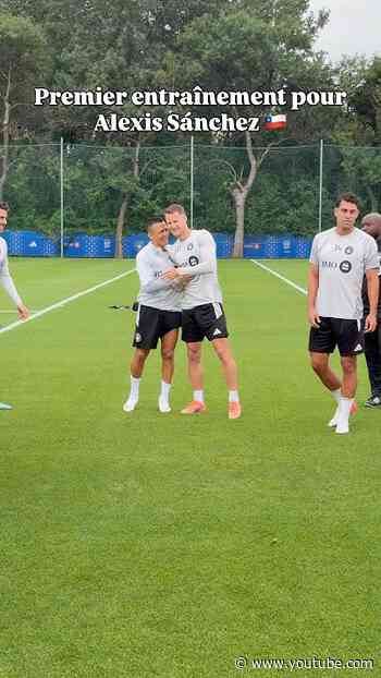 Un premier entraînement avec l’équipe pour Alexis Sánchez 🇨🇱🙌First training ✅