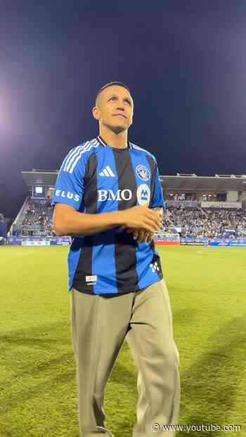 ¡Bienvenido a tu nueva casa! 💙🇨🇱 Alexis Sánchez au Stade Saputo 🙌