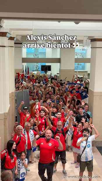 Alexis Sánchez arrive bientôt ... et regardez déjà la foule 👀 Montreal is ready !