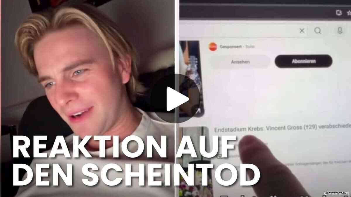 Vincent Gross im Video: KI erklärt ihn für tot – Sänger appelliert an Fans