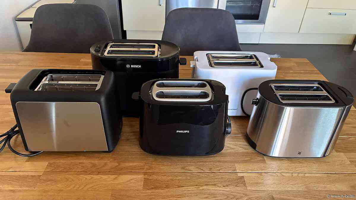 Fünf Modelle unter 40 Euro: Dieser Toaster knuspert sich zum Testsieg