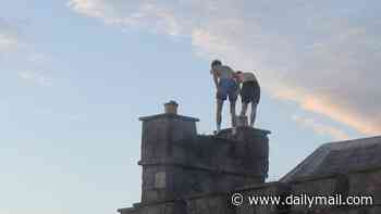 Teens are risking their lives 'tombstoning' into sea from roof of building, warns charity