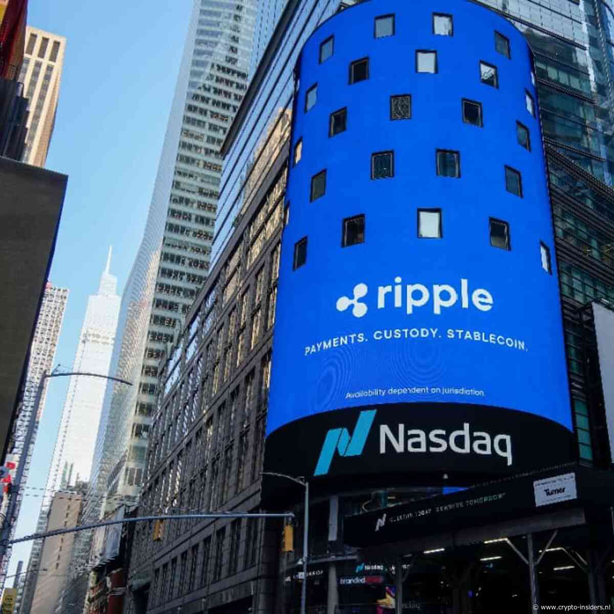XRP-bedrijf Ripple haalt €237 miljoen op bij grote beleggers