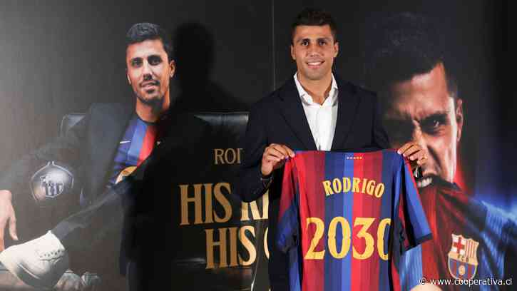 Hansi Flick: "Rodri elevará el nivel de todos los jugadores"