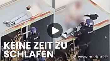 Mann schläft nach 48-Stunden-Standoff auf Vordach ein – und wird prompt verhaftet