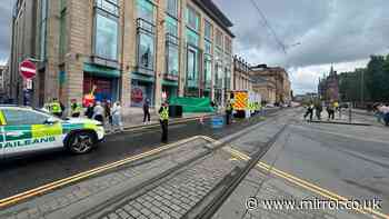 Man falls to his death from top of building in Edinburgh city centre