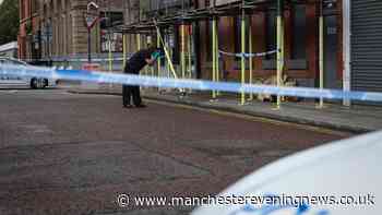 Ashton cordon RECAP as street taped off after two men stabbed and assaulted with chilli oil