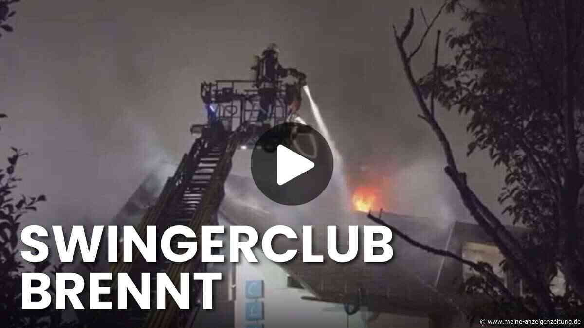 Feuer bricht in Swingerclub im Westerwald aus: Video zeigt Feuerwehreinsatz