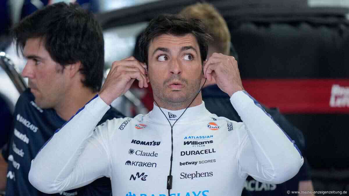 Formel 1: Williams schafft auch bei Sainz Klarheit