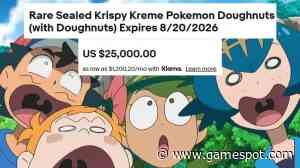 Pokemon Krispy Kreme Boxes Are Being Listed For Ridiculous Sums Of Money