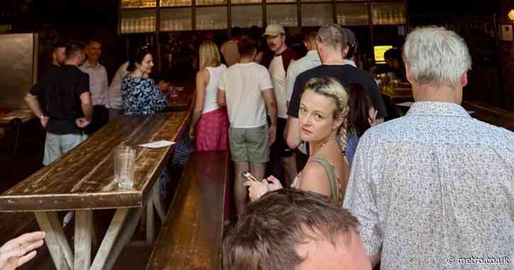 London brewery is begging customers to stop queuing in single file at the bar