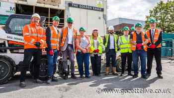 Demolition work begins on Golden Eagle in Thornaby after 470 tonnes of asbestos removed