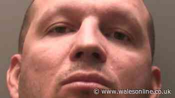 Police stopped him when they saw what he put in his Mercedes. Now he's on the run