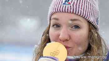 Sorge um Biathlon-Olympiasiegerin – nach Rückschlag droht lange Pause