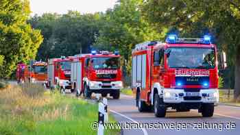 130 Feuerwehrleute, 30 Fahrzeuge – in Wolfsburg kommt es zum Großeinsatz