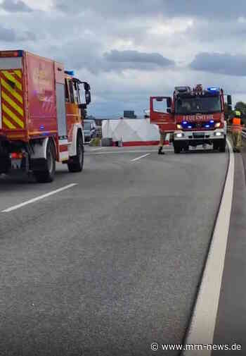 Wattenheim – Schwerer Crash auf der #A6: Ein Toter und mehrere Verletzte – Autobahn stundenlang gesperrt