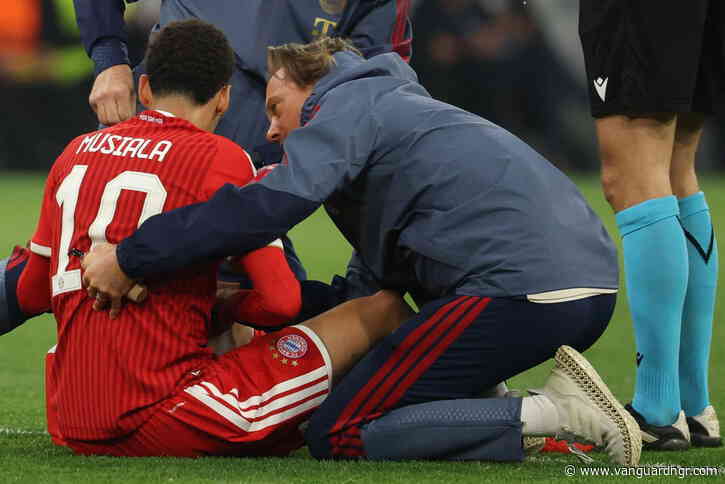 Bayern’s Hoeness ‘speechless’ after second Musiala collapse
