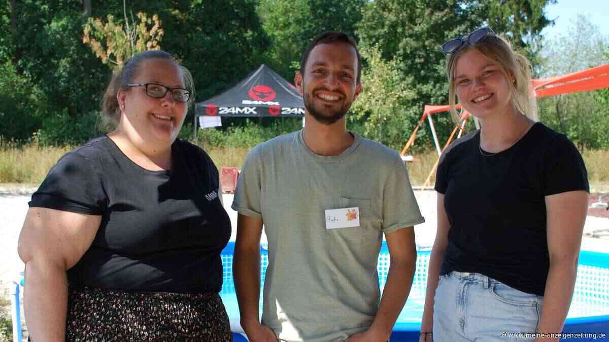 Sommercamp in Hebertshausen: 87 Kinder basteln Insektenhotels und springen ins Planschbecken