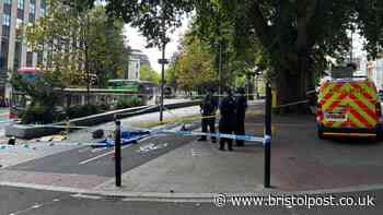 Police update as Bristol city centre area cordoned off