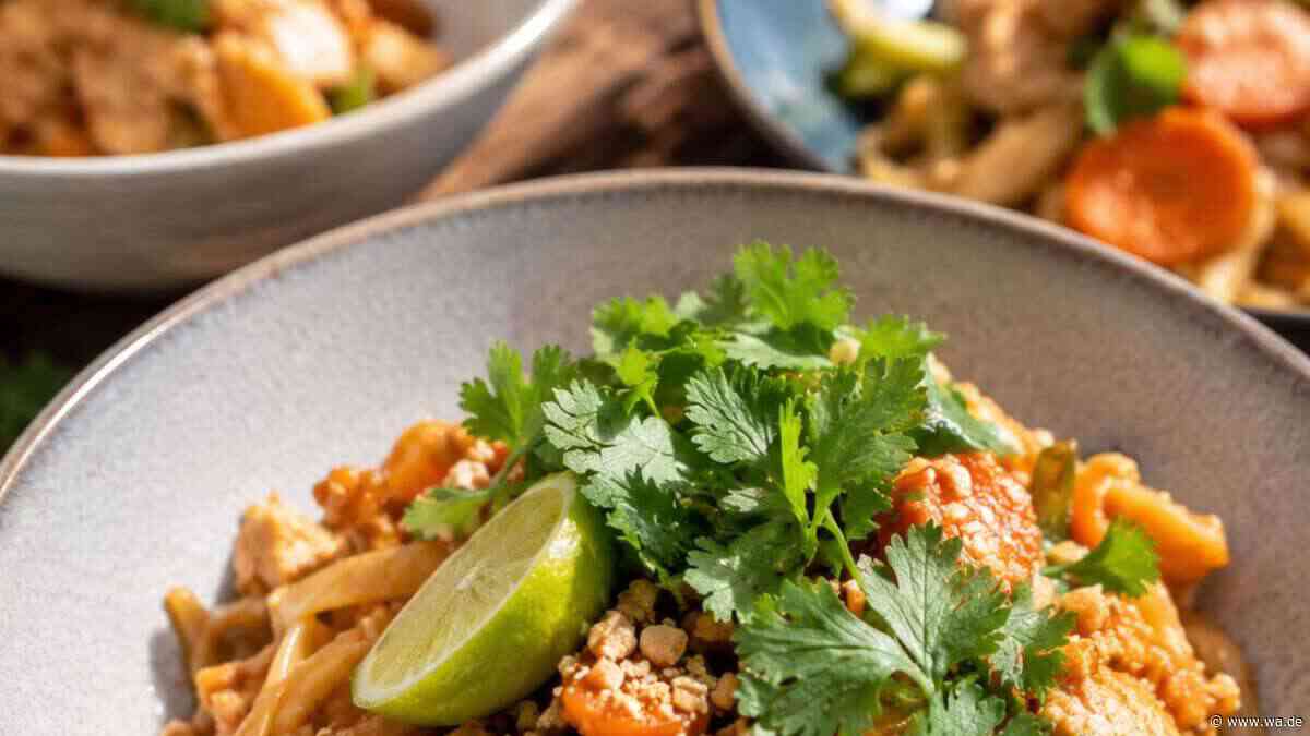 Für dieses Pad Thai braucht es keine lange Zutatenliste