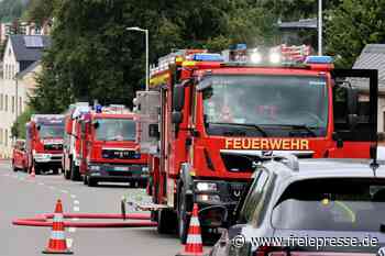 Einsatz in Hartmanndorf: Feuerwehr rückt zu Baustelle aus