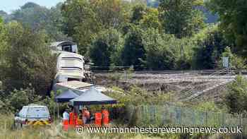 East Sussex derailment probe focusing on hot weather as track appears to have buckled before incident that injured 30