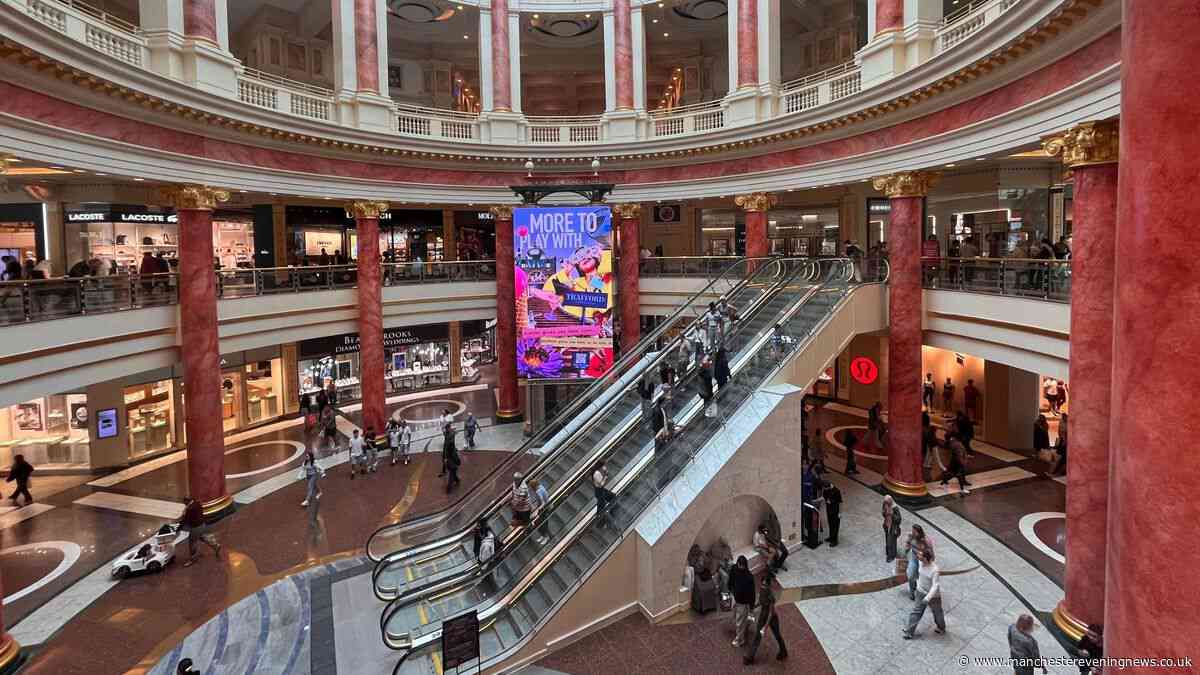 Trafford Centre upgrades unveiled at main dome including new cinema feature