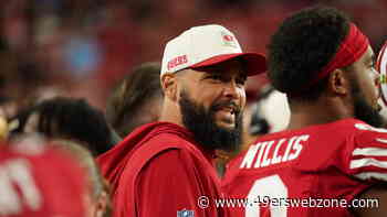 49ers WR Mike Evans left the joint practice early with "tightness"