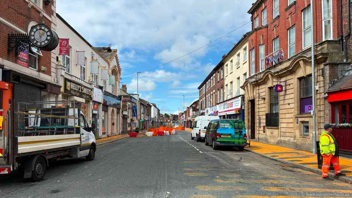 Work to remove Birkenhead's 'Wotsit Street' begins