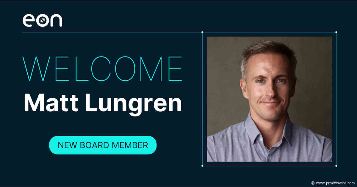 Eon Appoints Matthew Lungren, MD, MPH, to Board of Directors
