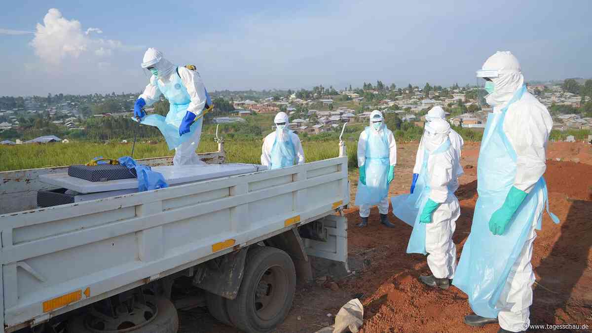 Sieben weitere Gesundheitszonen in der DR Kongo von Ebola betroffen